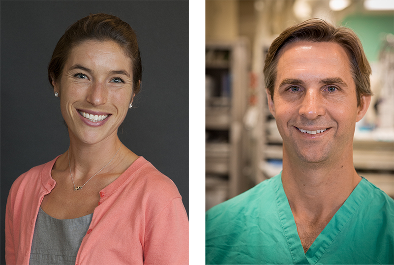 Dr. Wakeman (Left) and Dr. Herring (Right)